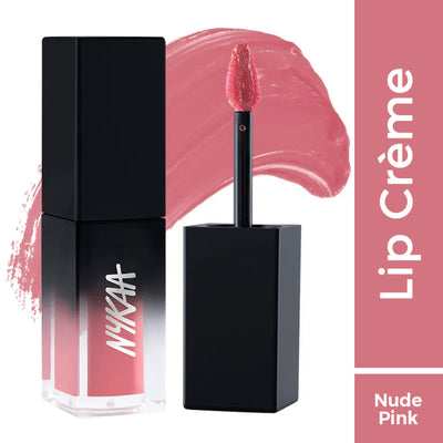 Nykaa Cosmetics Get Set Matte! Demi Matte Lip Cream Liquid Lipstick - GOALS