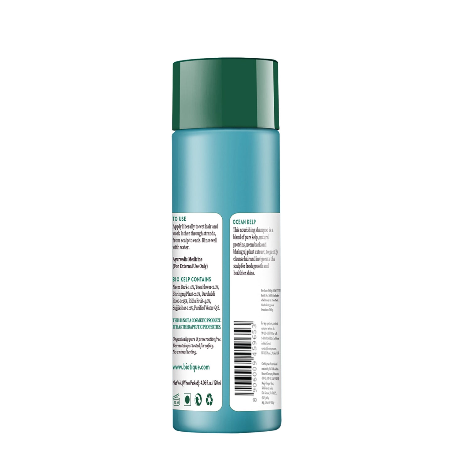 Biotique Bio Kelp Protein Shampoo for Falling Hair Growth Treatment