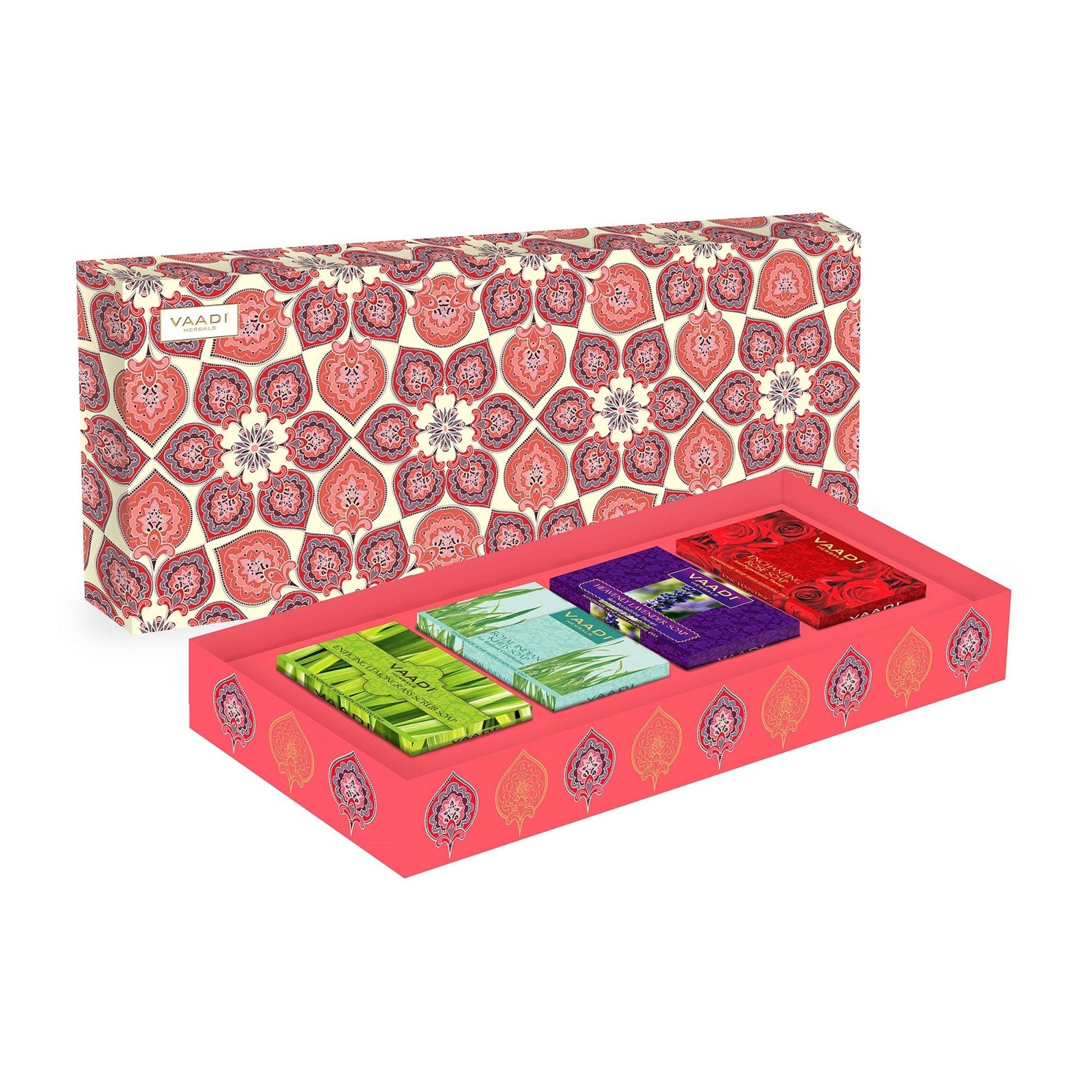 Vaadi Herbals Premium Herbal Handmade Soap Exotic Fragrance Collection