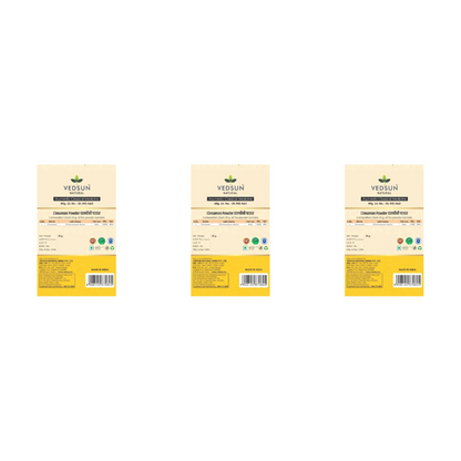 Vedsun Naturals Cinnamon Dalchini Powder - Indyancart