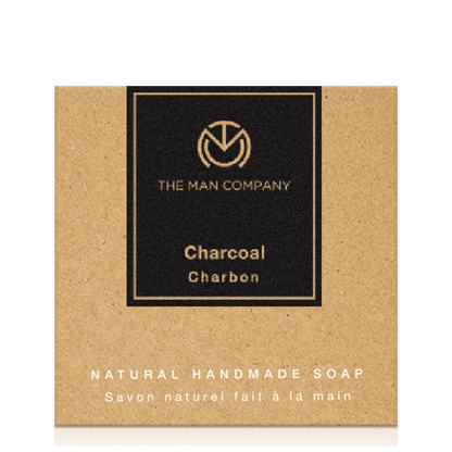 The Man Company Charcoal Soap Bar - Black