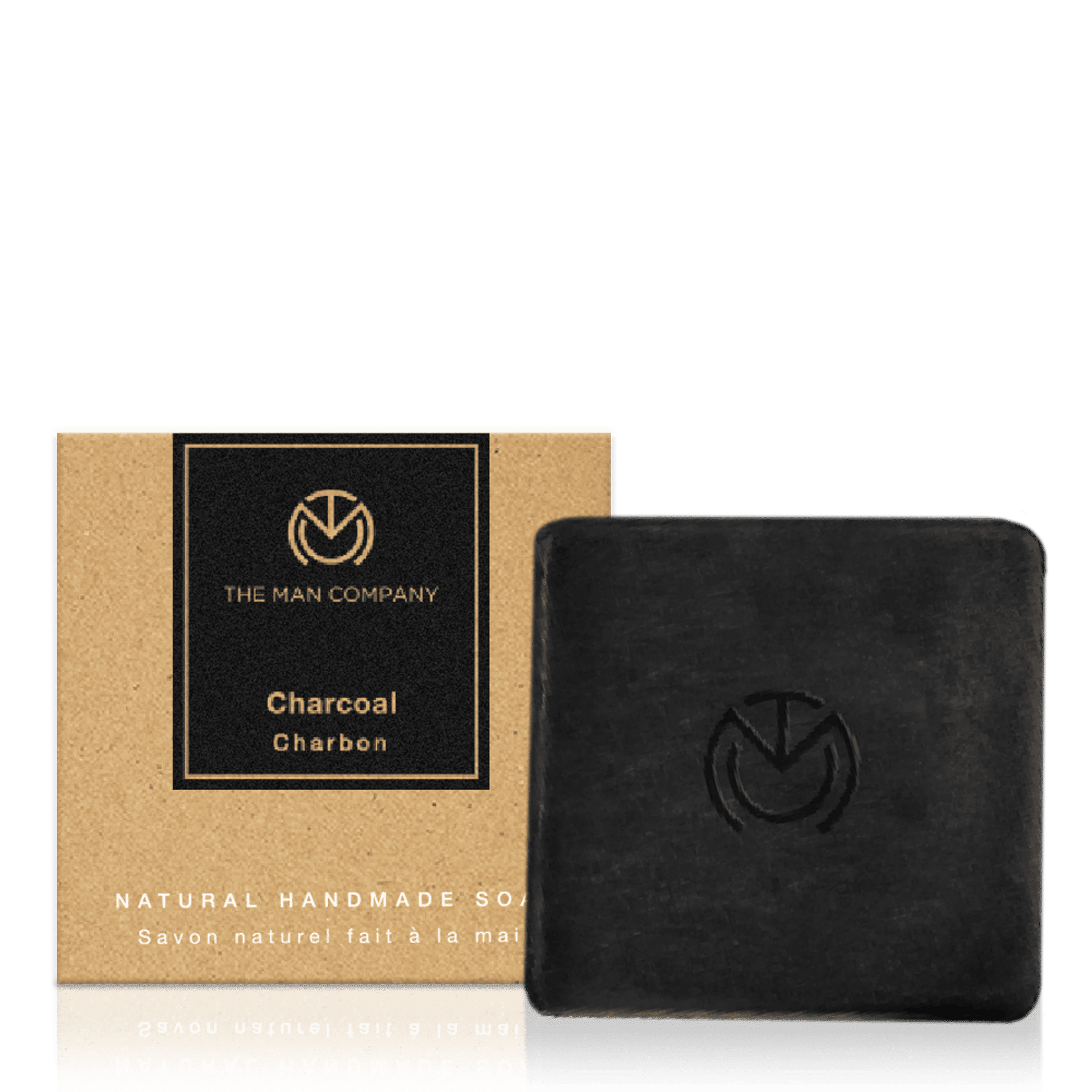 The Man Company Charcoal Soap Bar - Black