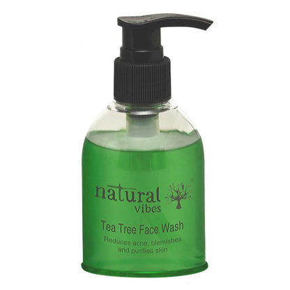 Natural Vibes Ayurvedic Tea Tree Face Wash