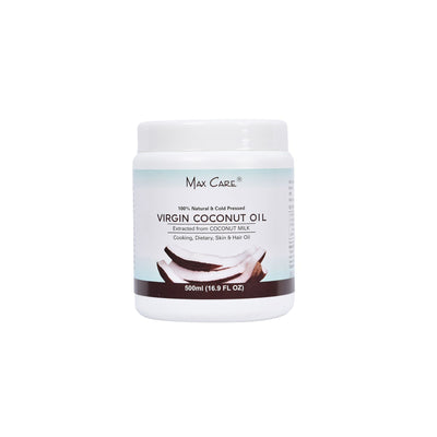 Max Care Virgin Coconut Oil Cold Pressed Wide Mouth