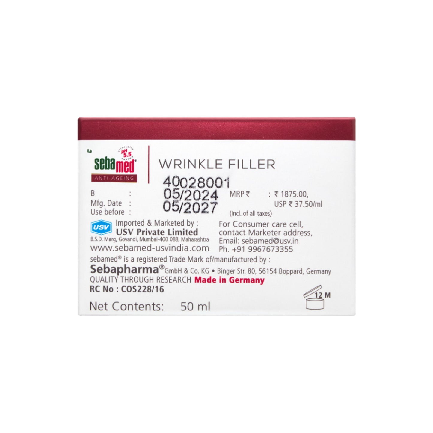 Sebamed Anti-Ageing Wrinkle Filler