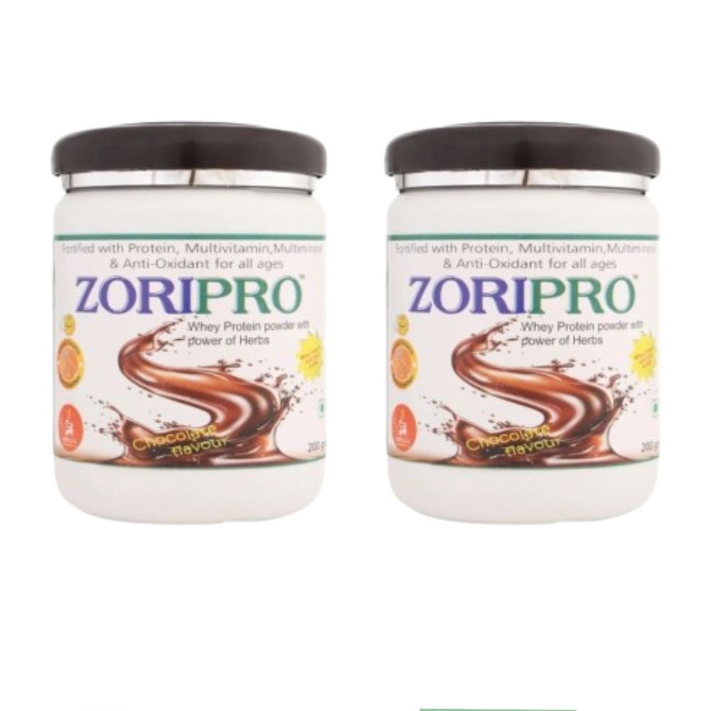 Zorilla Life Science Zoripro Protein Powder - Chocolate I Multivitamin I Multimineral I Anti-Oxidant for all ages I with Power of Herbs