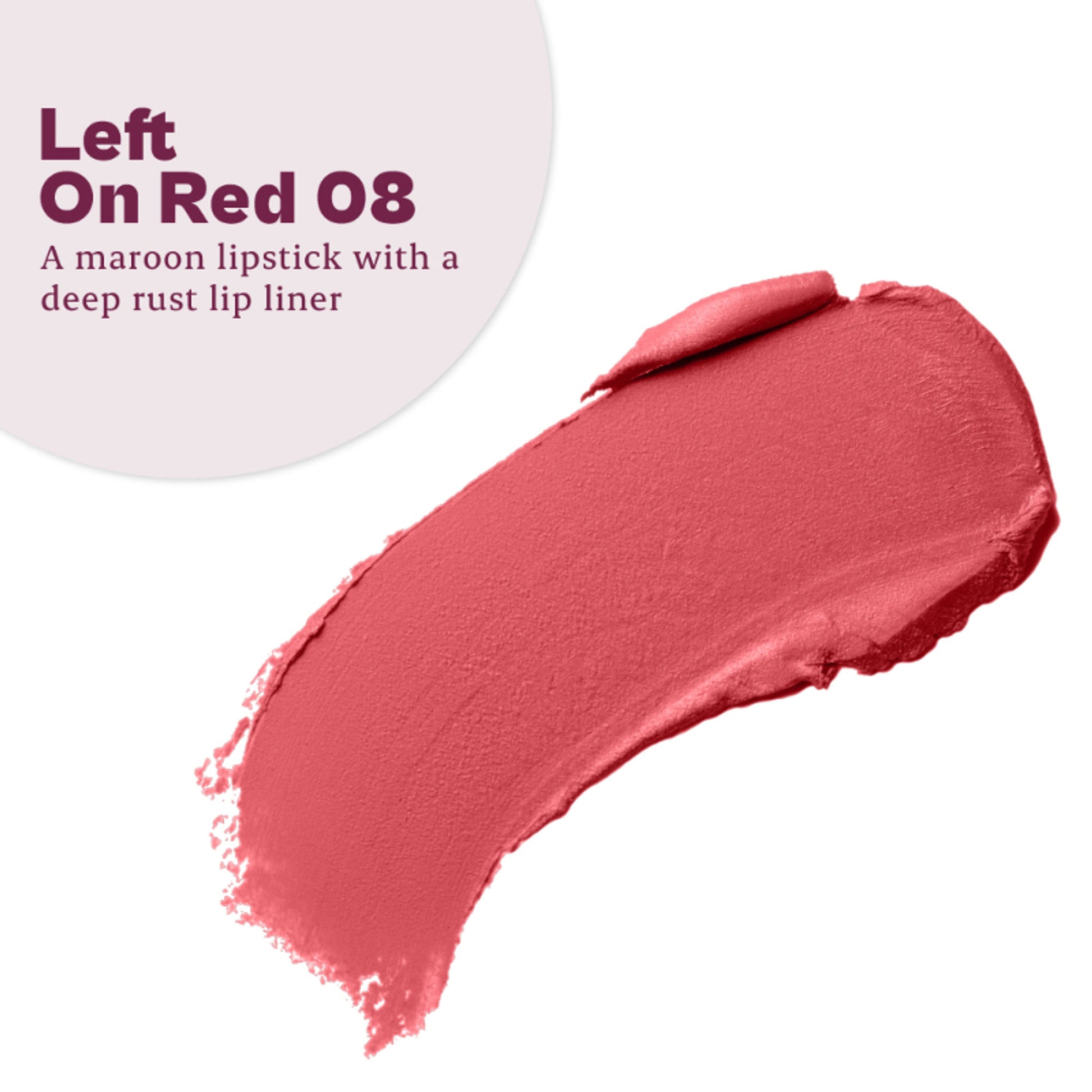 Typsy Beauty Twist & Pout Lipstick And Lip Liner - Left On Red
