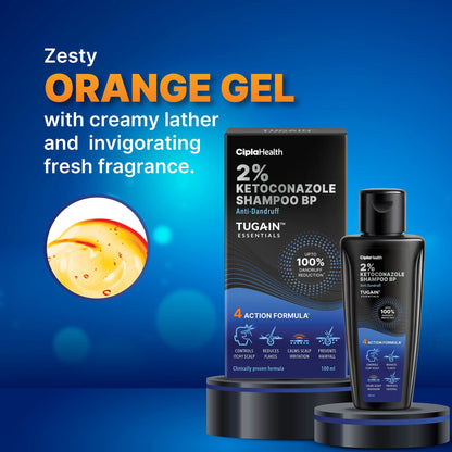 TUGAIN ESSENTIALS 2% Ketoconazole Shampoo