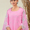 Dhiyona IE Women Ethnic Motifs Embroidered Regular Kurta with Trousers & With Dupatta