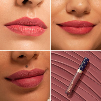 Pilgrim the French Collection Oh So Creme Liquid Lipstick - Rose Allure