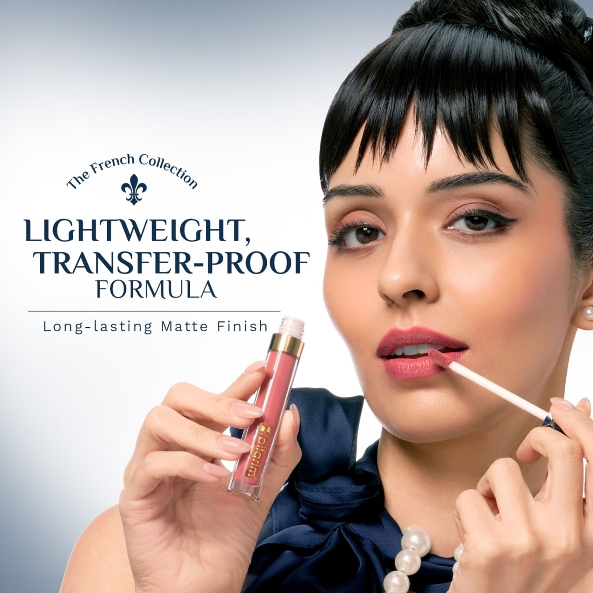 Pilgrim the French Collection Oh So Creme Liquid Lipstick - Rose Allure