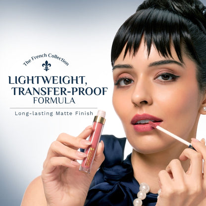 Pilgrim the French Collection Oh So Creme Liquid Lipstick - Rose Allure