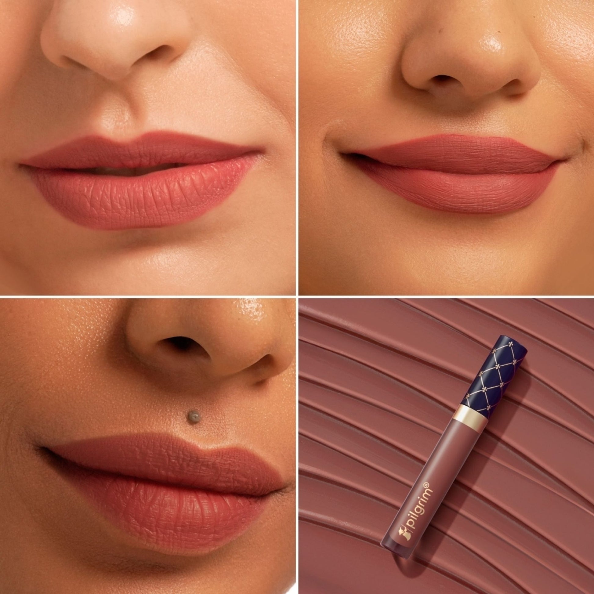 Pilgrim the French Collection Oh So Creme Liquid Lipstick - Truffle Mystere