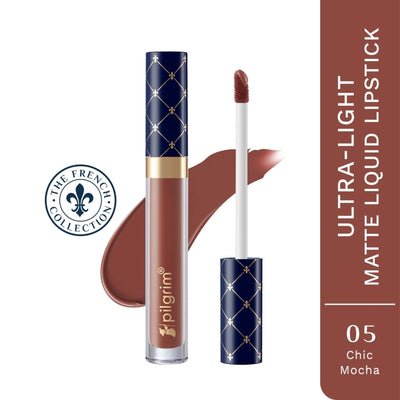 Pilgrim the French Collection Oh So Creme Liquid Lipstick - Chic Mocha