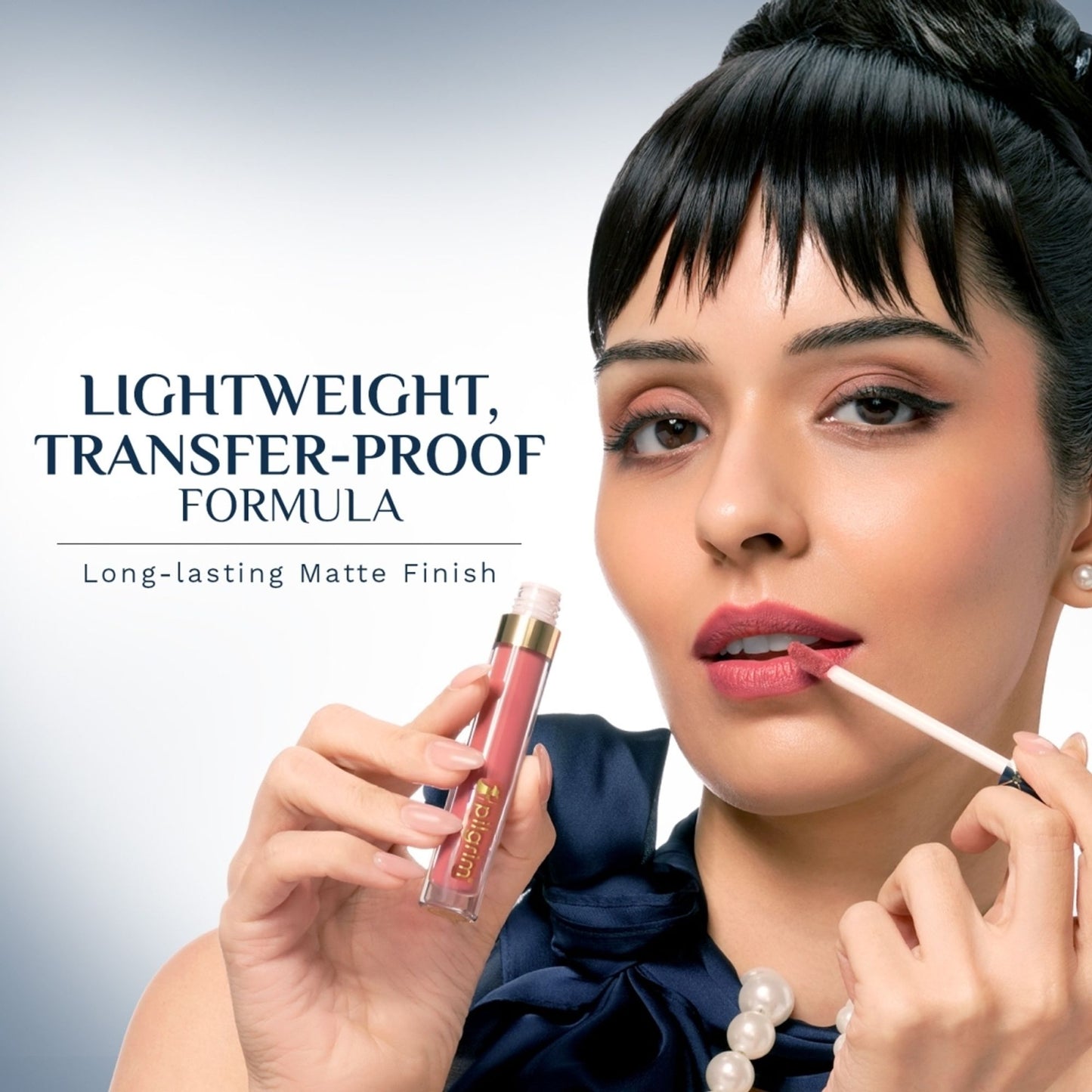 Pilgrim the French Collection Oh So Creme Liquid Lipstick - Ruby Kiss