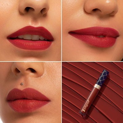 Pilgrim the French Collection Oh So Creme Liquid Lipstick - French Red