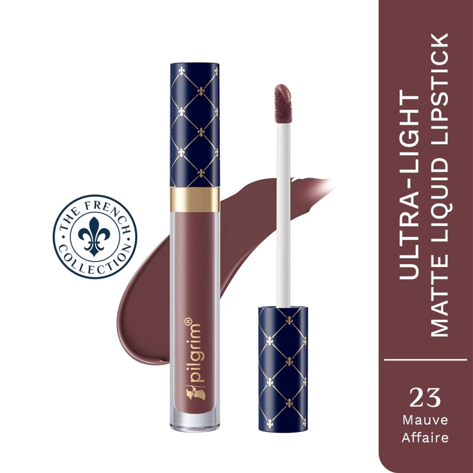 Pilgrim the French Collection Oh So Creme Liquid Lipstick - Mauve Affaire