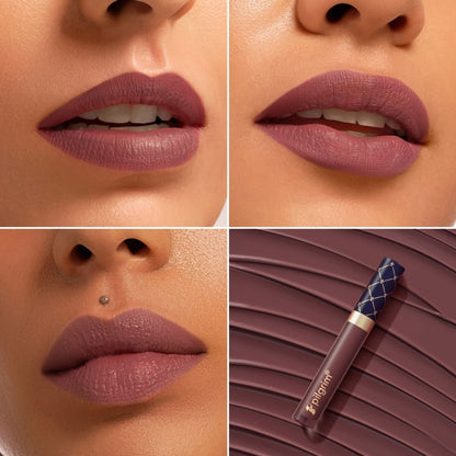 Pilgrim the French Collection Oh So Creme Liquid Lipstick - Mauve Affaire
