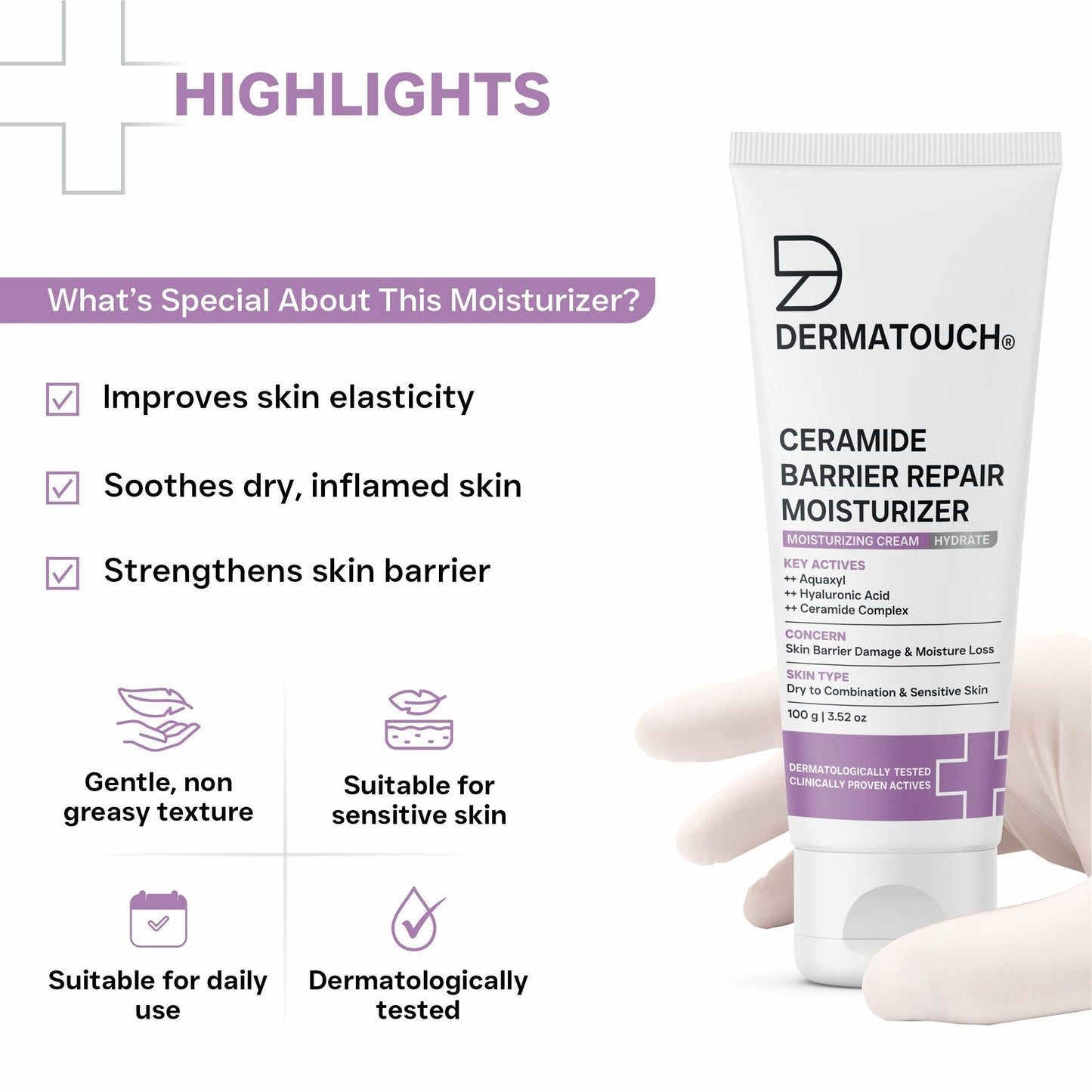 Dermatouch Ceramide Barrier Repair Moisturizer
