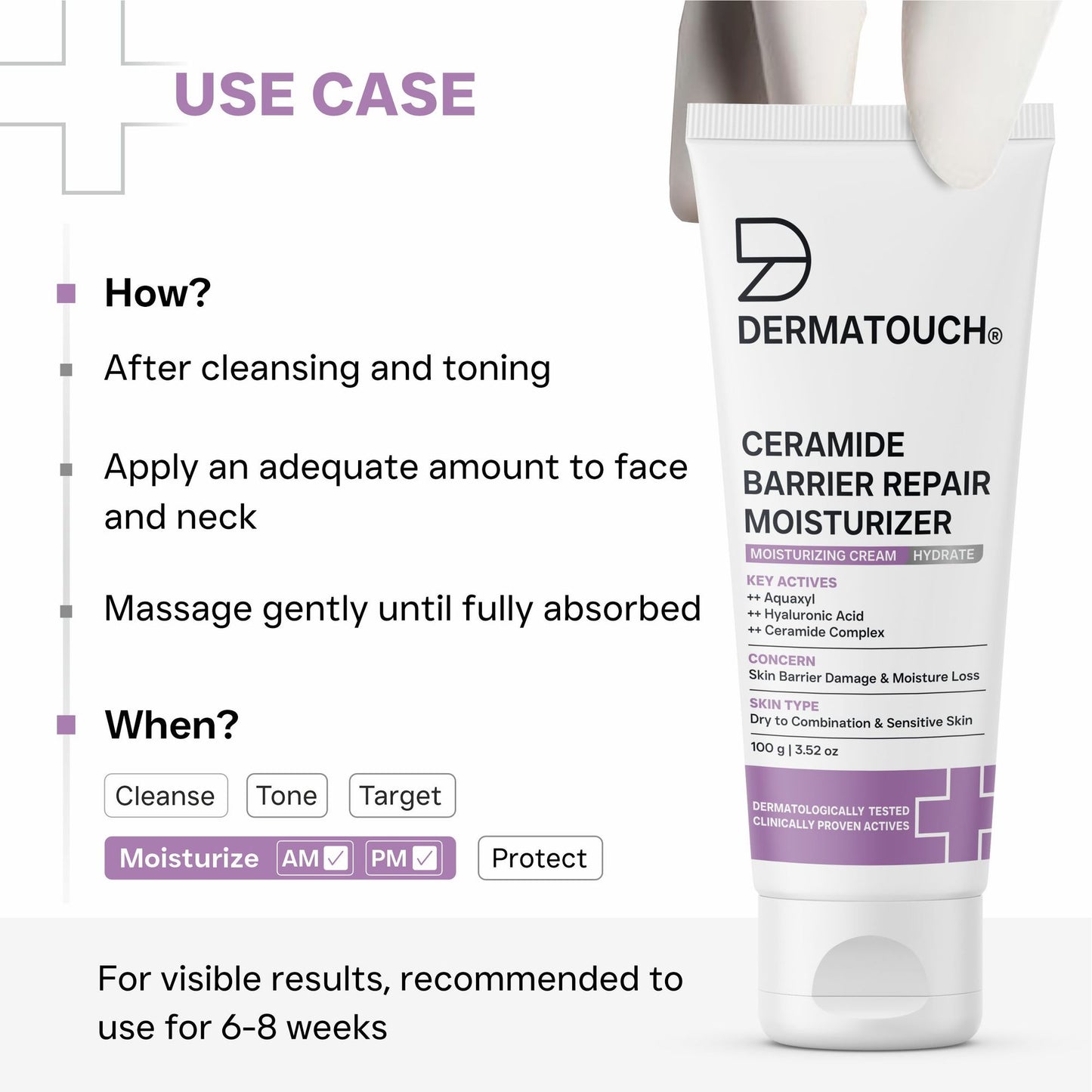 Dermatouch Ceramide Barrier Repair Moisturizer