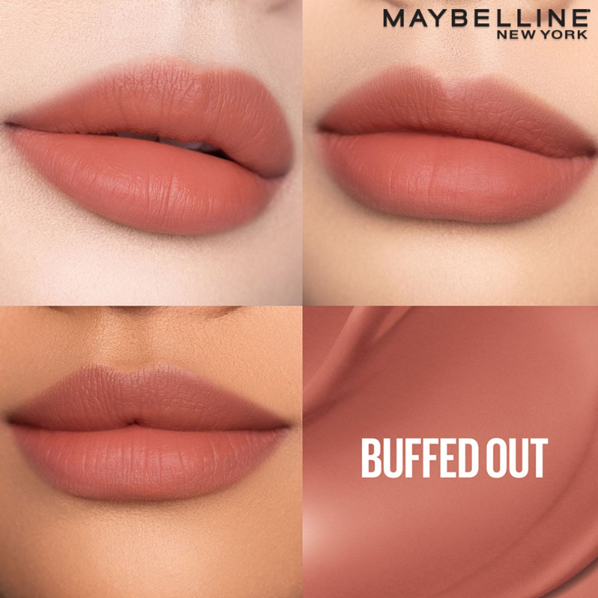 Maybelline New York Superstay Teddy Tint - Lip And Cheek Color - Buffed Out