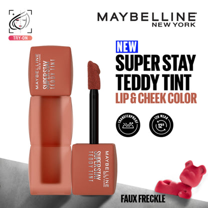 Maybelline New York Superstay Teddy Tint - Lip And Cheek Color - Faux Freckle