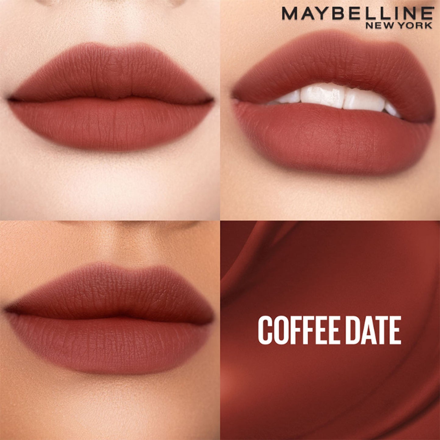 Maybelline New York Superstay Teddy Tint - Lip And Cheek Color - Coffee Date