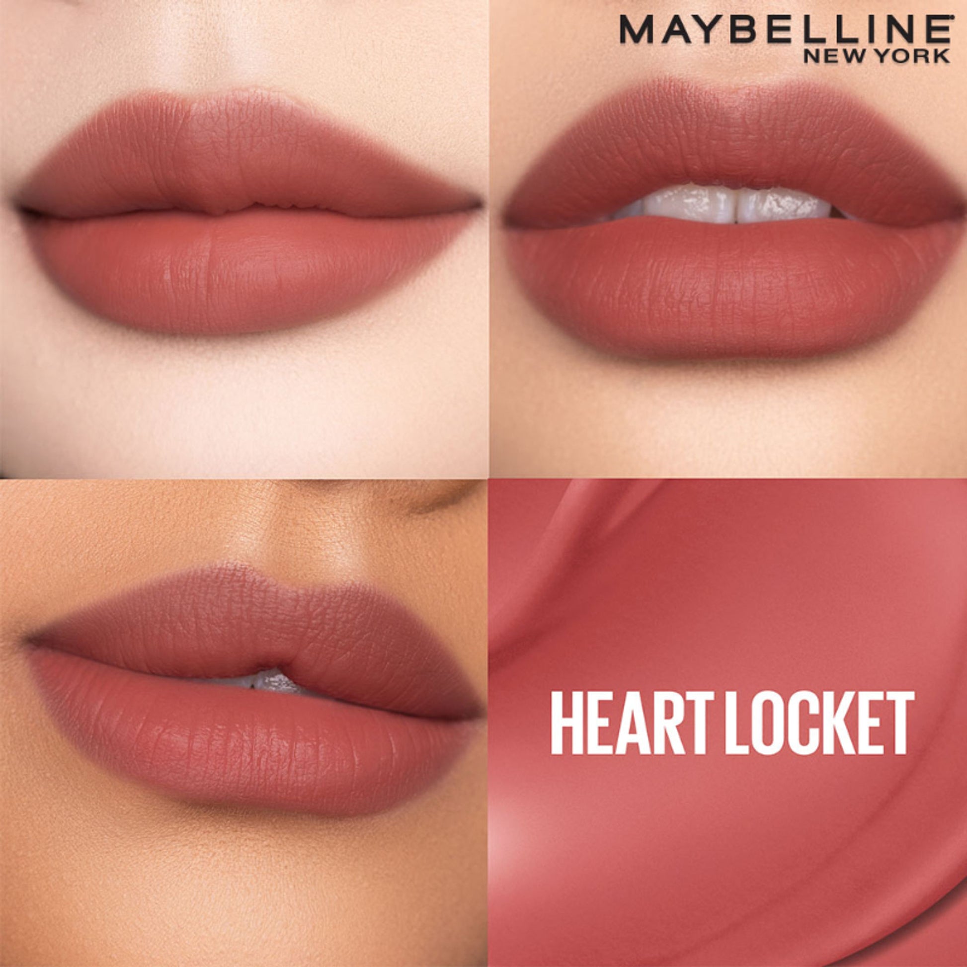 Maybelline New York Superstay Teddy Tint - Lip And Cheek Color - Heart Locket
