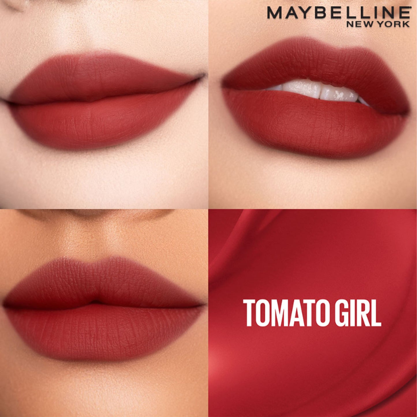 Maybelline New York Superstay Teddy Tint - Lip And Cheek Color - Tomato Girl
