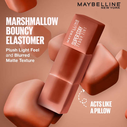 Maybelline New York Superstay Teddy Tint - Lip And Cheek Color - Tomato Girl