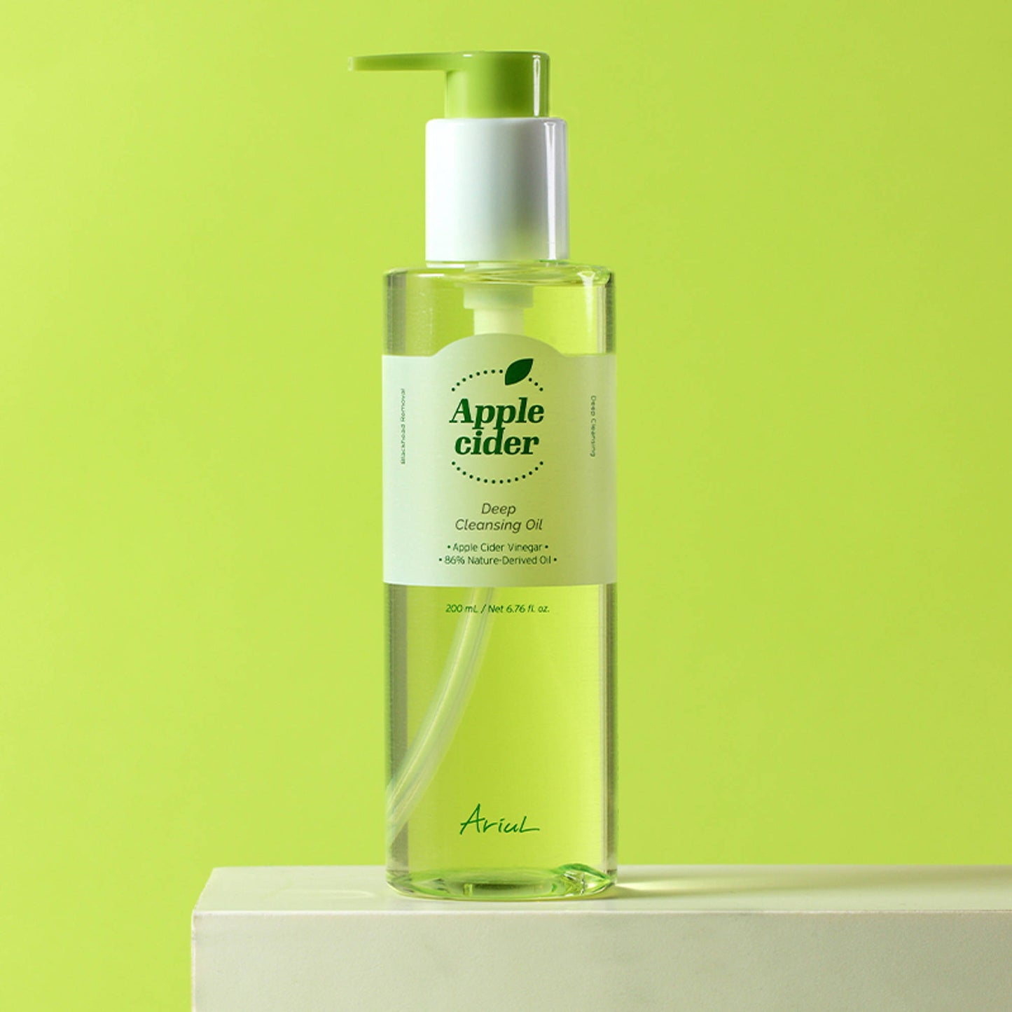 Ariul Apple Cider Deep Cleansing Oil, Korean Oil that Dissolves Makeup Controls Sebum & Clears Pores