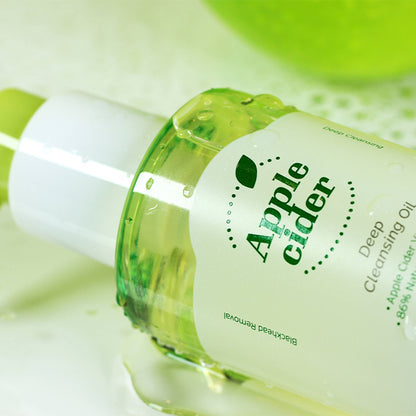 Ariul Apple Cider Deep Cleansing Oil, Korean Oil that Dissolves Makeup Controls Sebum & Clears Pores