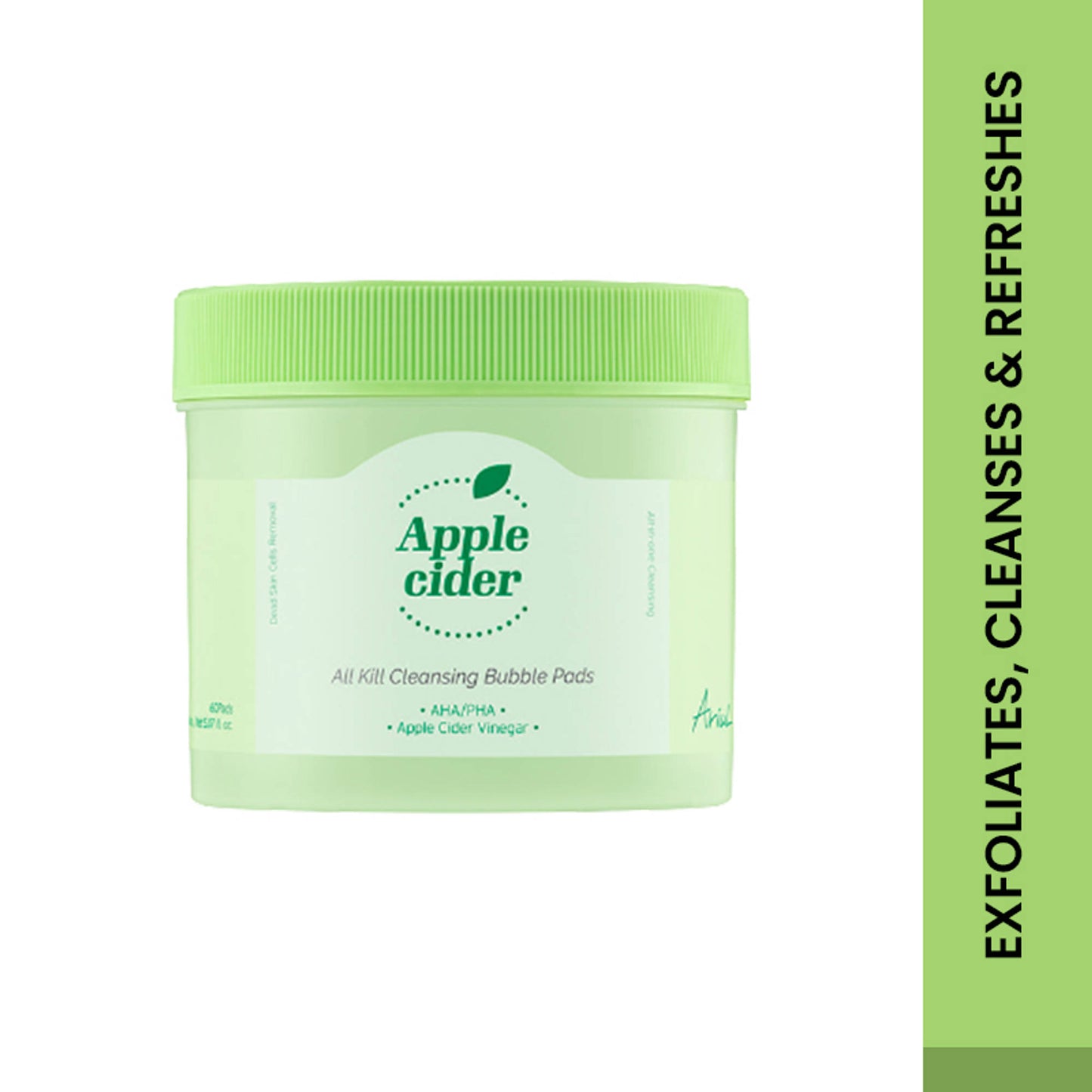 Ariul Apple Cider All Kill Cleansing Bubble Pads Korean Deep Cleanser