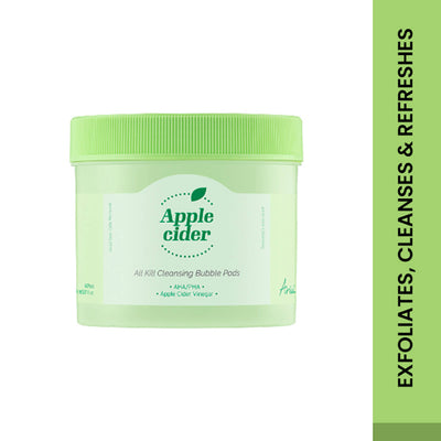 Ariul Apple Cider All Kill Cleansing Bubble Pads Korean Deep Cleanser
