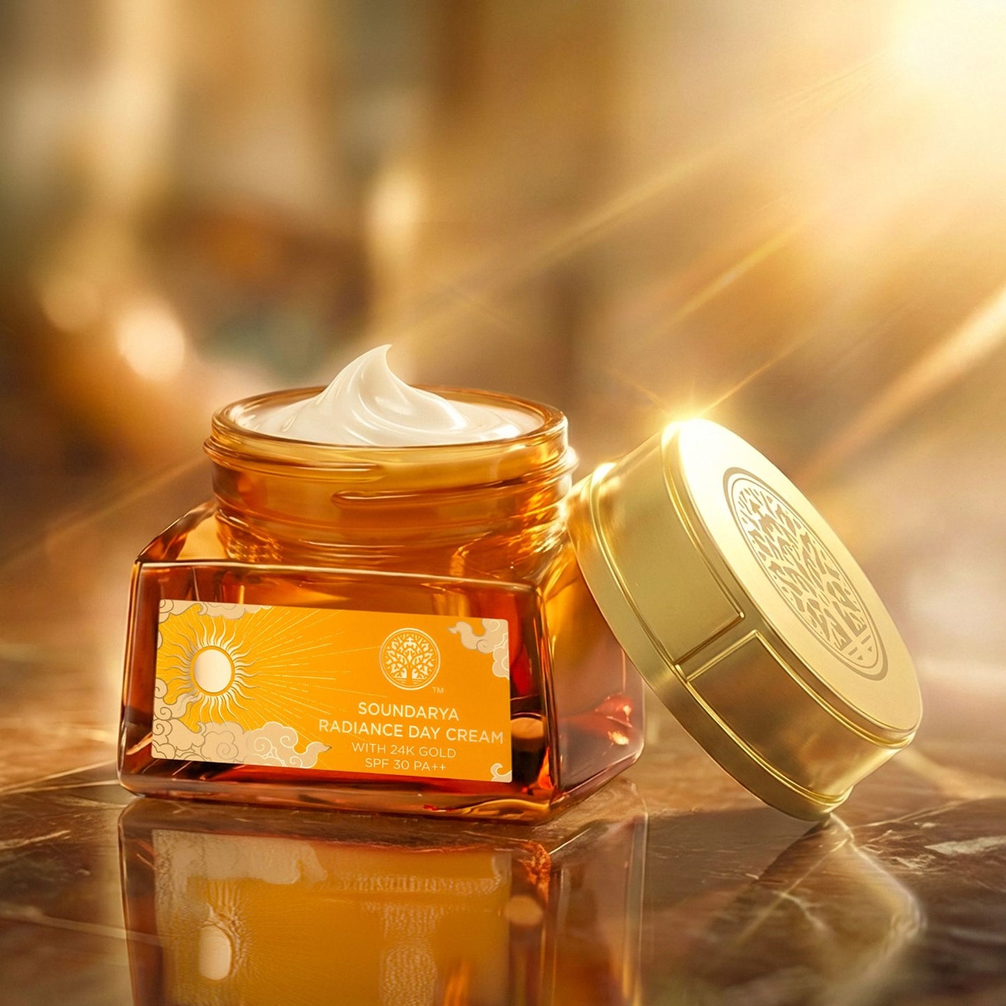 Forest Essentials Soundarya Radiance Cream With 24K Gold And SPF25
