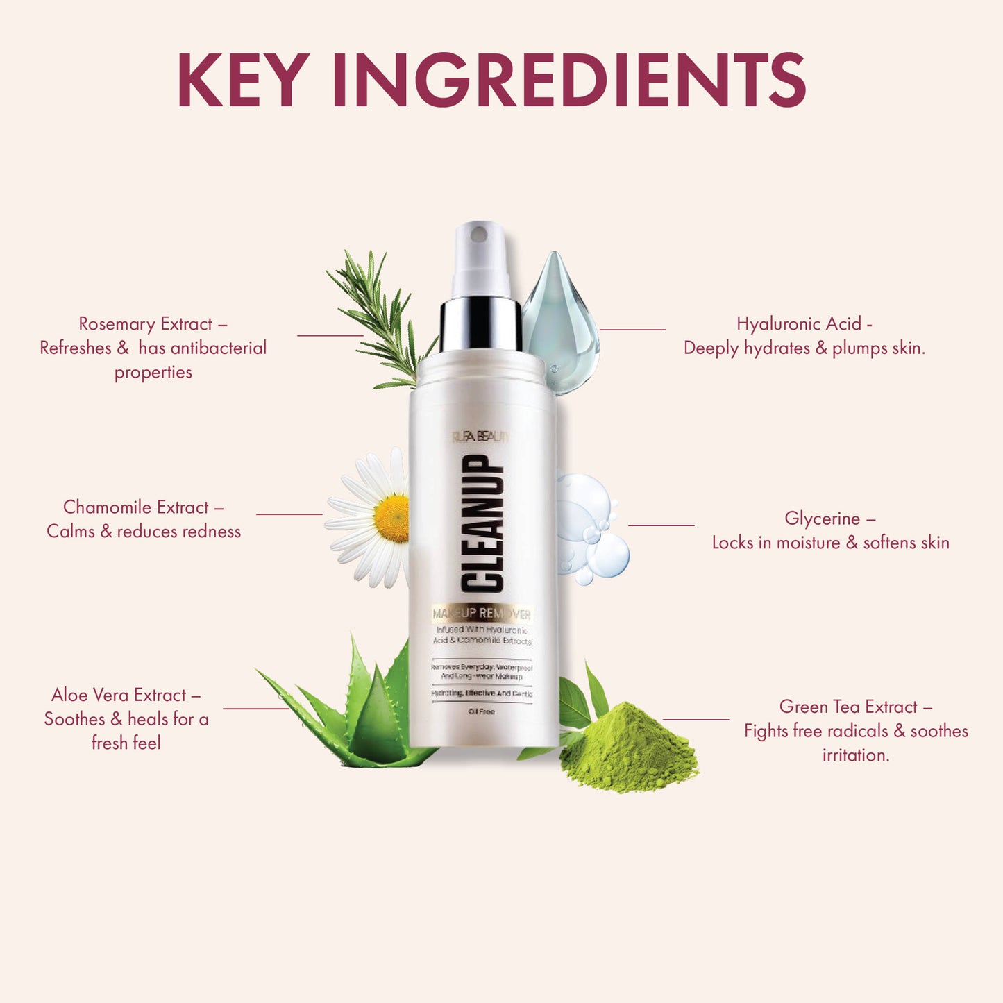 Rufa Beauty Cleanup Makeup Remover