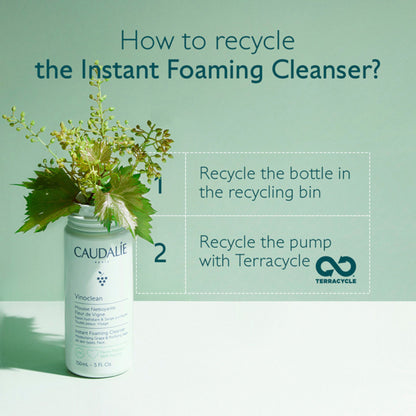 Caudalie Vinoclean Instant Foaming Cleanser (Face Wash)