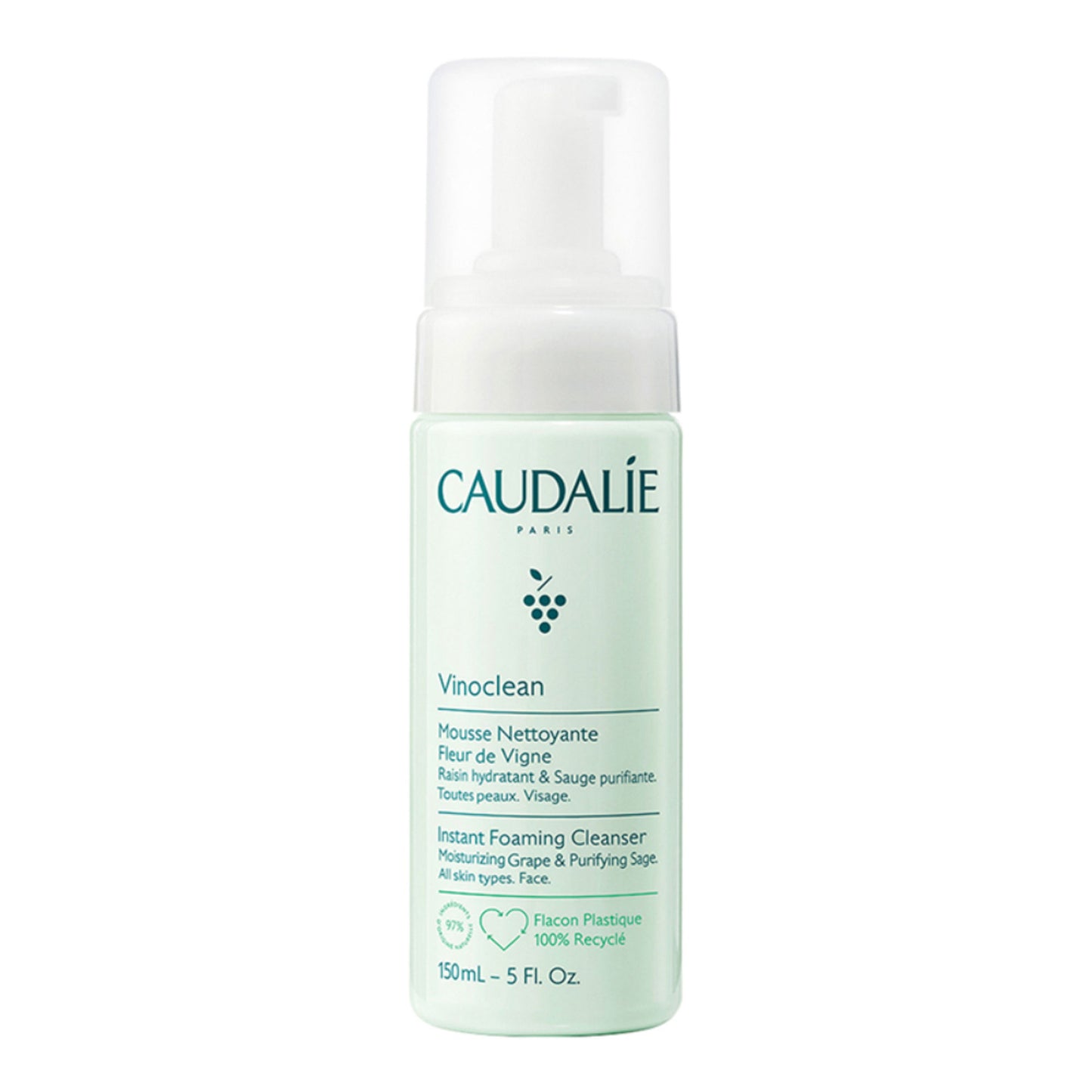 Caudalie Vinoclean Instant Foaming Cleanser (Face Wash)