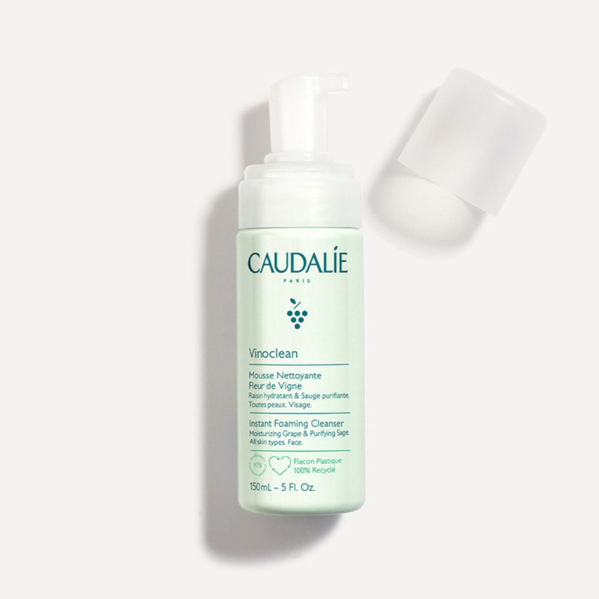 Caudalie Vinoclean Instant Foaming Cleanser (Face Wash)