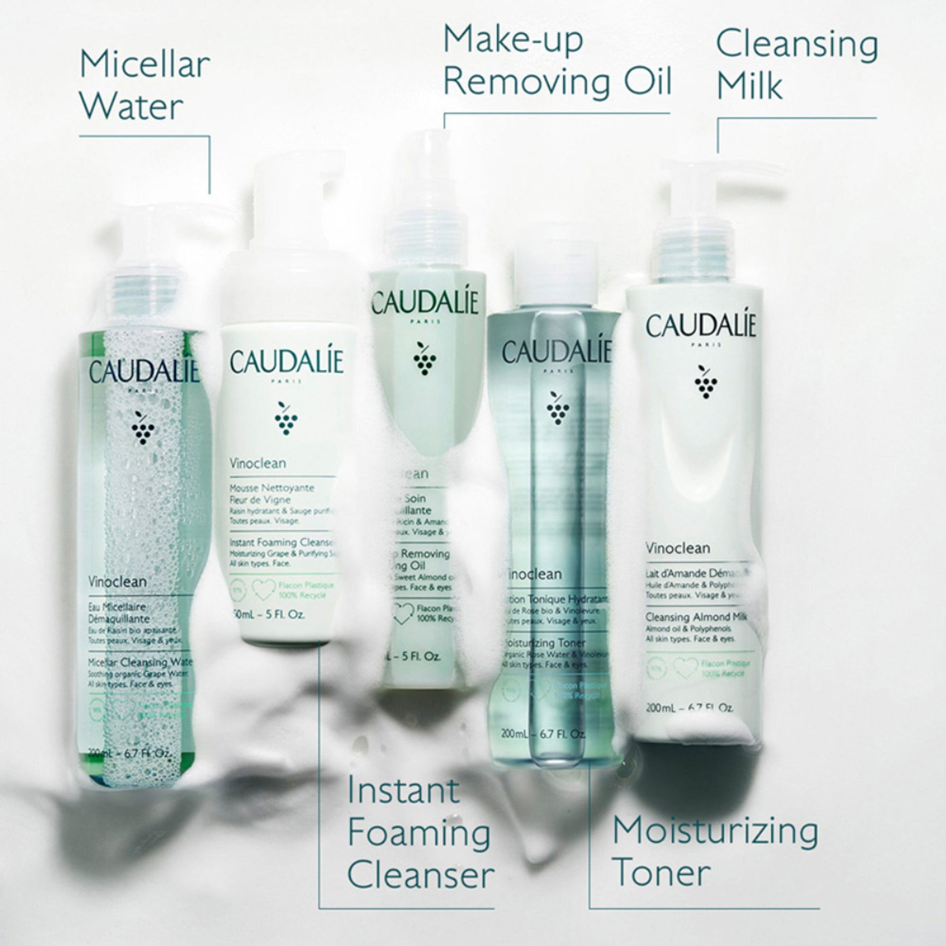 Caudalie Vinoclean Instant Foaming Cleanser (Face Wash)