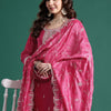 Dhiyona IE Ethnic Motifs Embroidered Kurta with Trousers & Dupatta