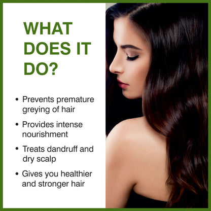 She Essentials Amla Bhringraj Hair Shampoo For Anti Dandruff, Growth - Men & Women