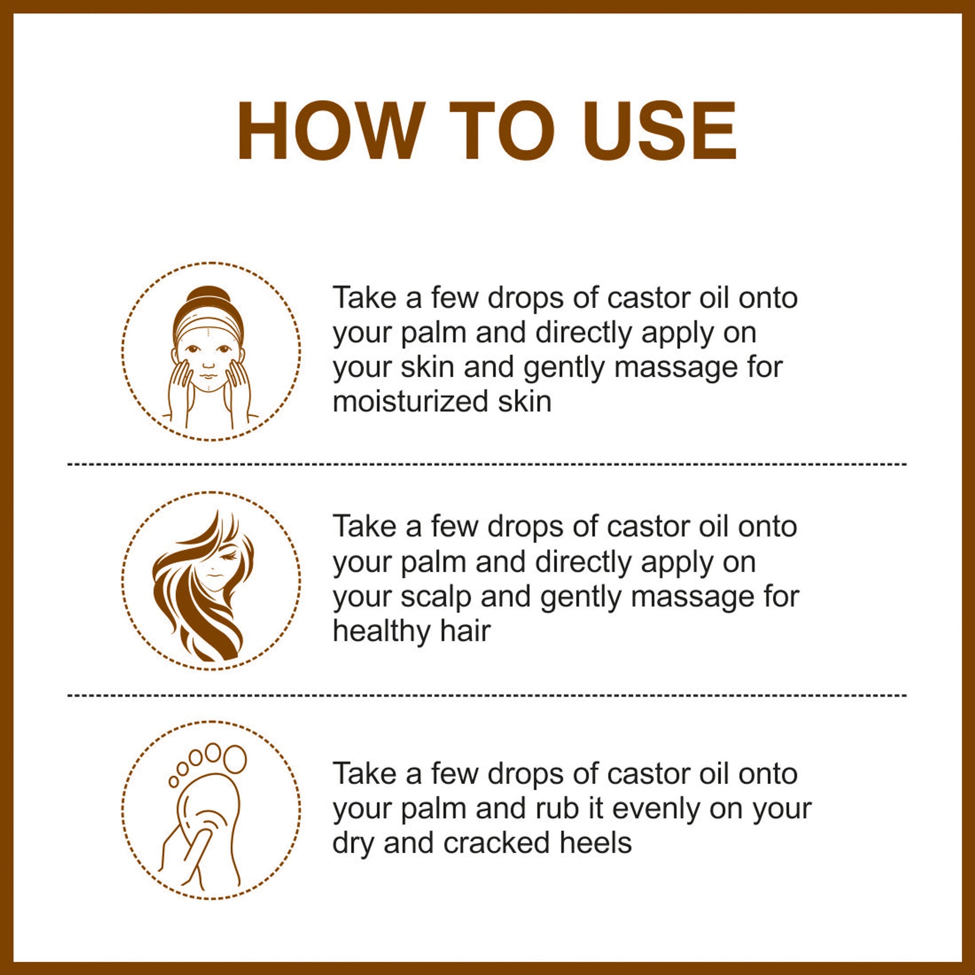 She Essentials Pure Cold Pressed Natural Hair & Skin Oil With Castor