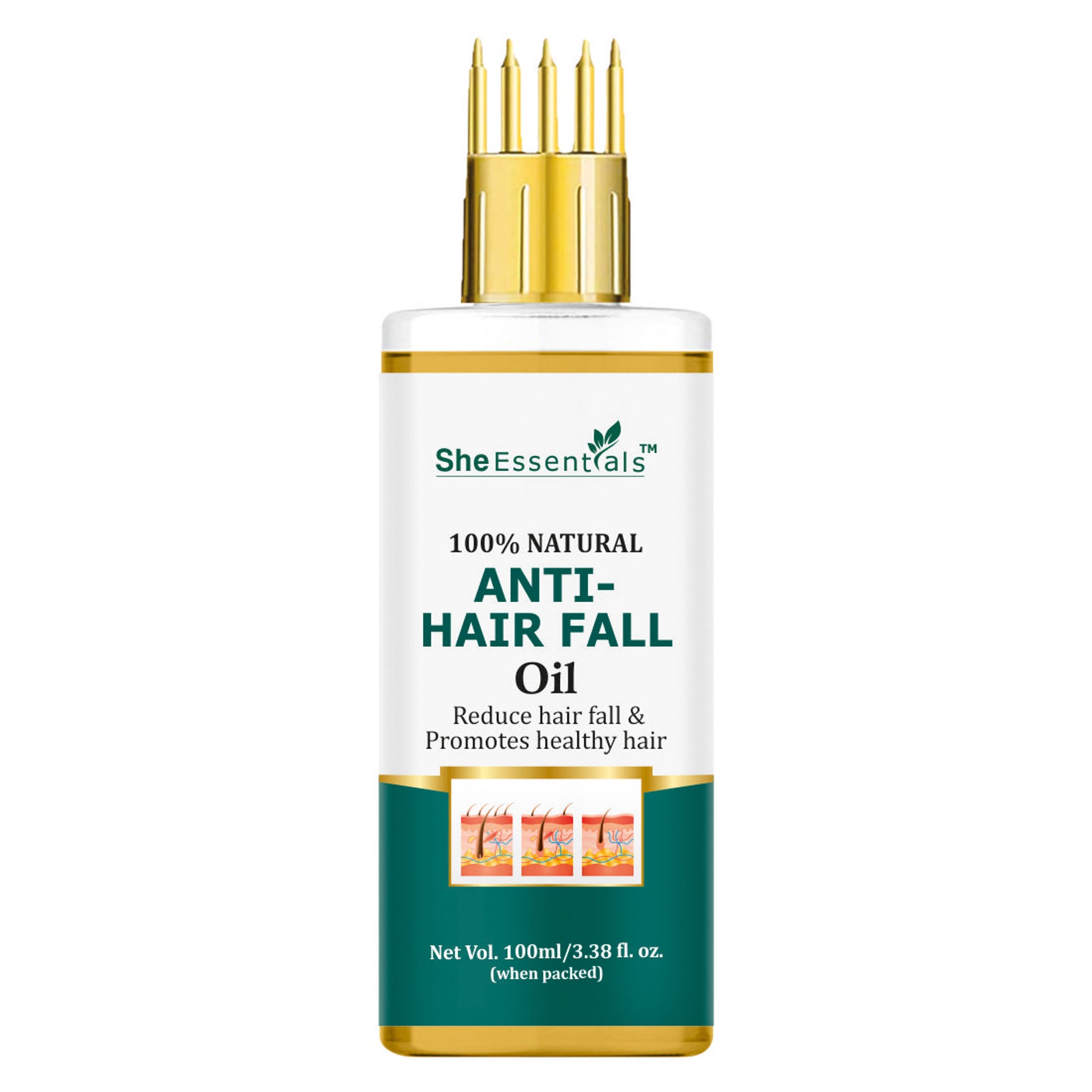 She Essentials Anti Hair Fall & Hair Growthoil For All Types Of Hair