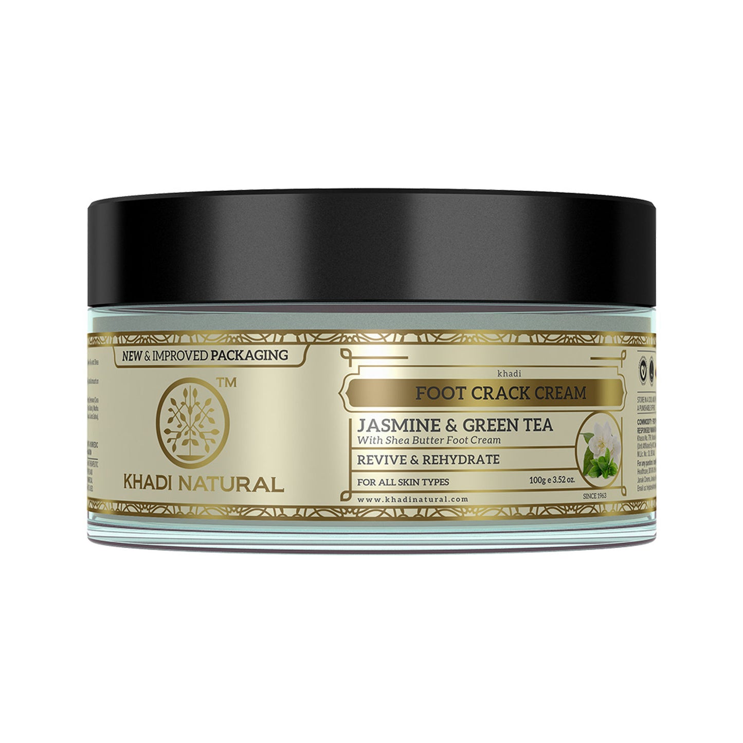 Khadi Natural Jasmine Green Tea Foot Crack Cream