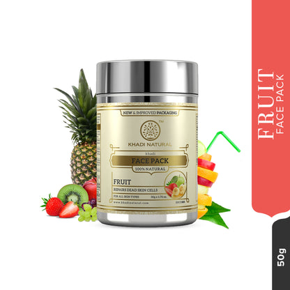 Khadi Natural Fruit Face Pack Repair Dead Skin Cells (All Skin Types)