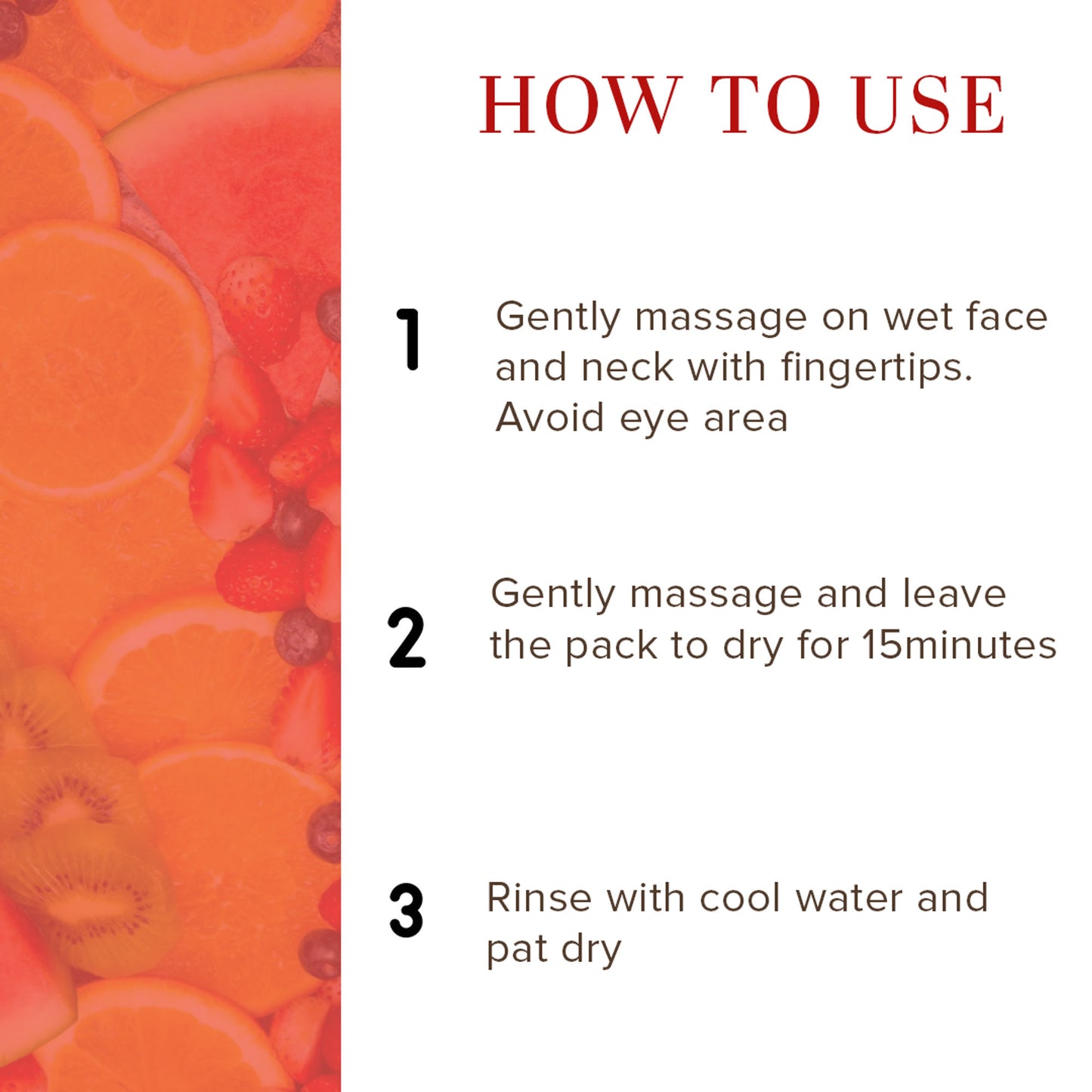 Khadi Natural Fruit Face Pack Repair Dead Skin Cells (All Skin Types)