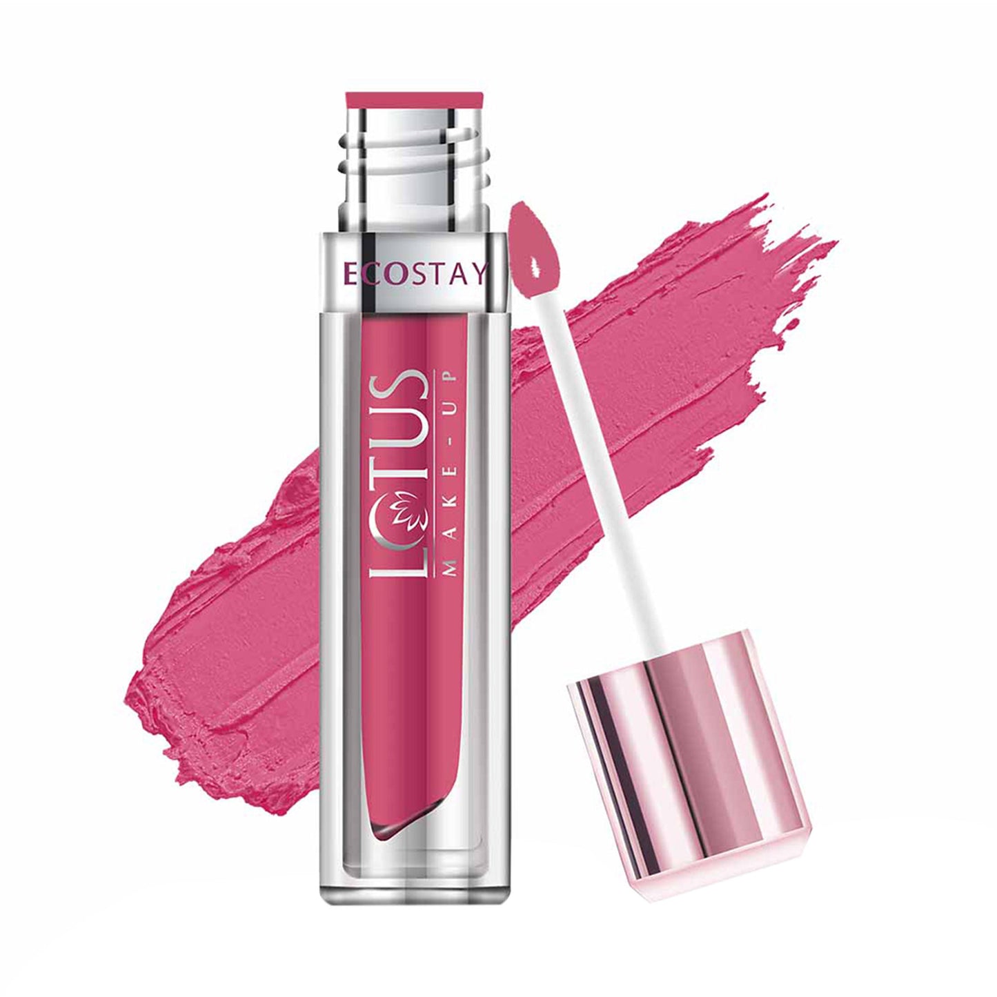 Lotus Make-Up Ecostay Matte Lip Lacquer - Soft Pink