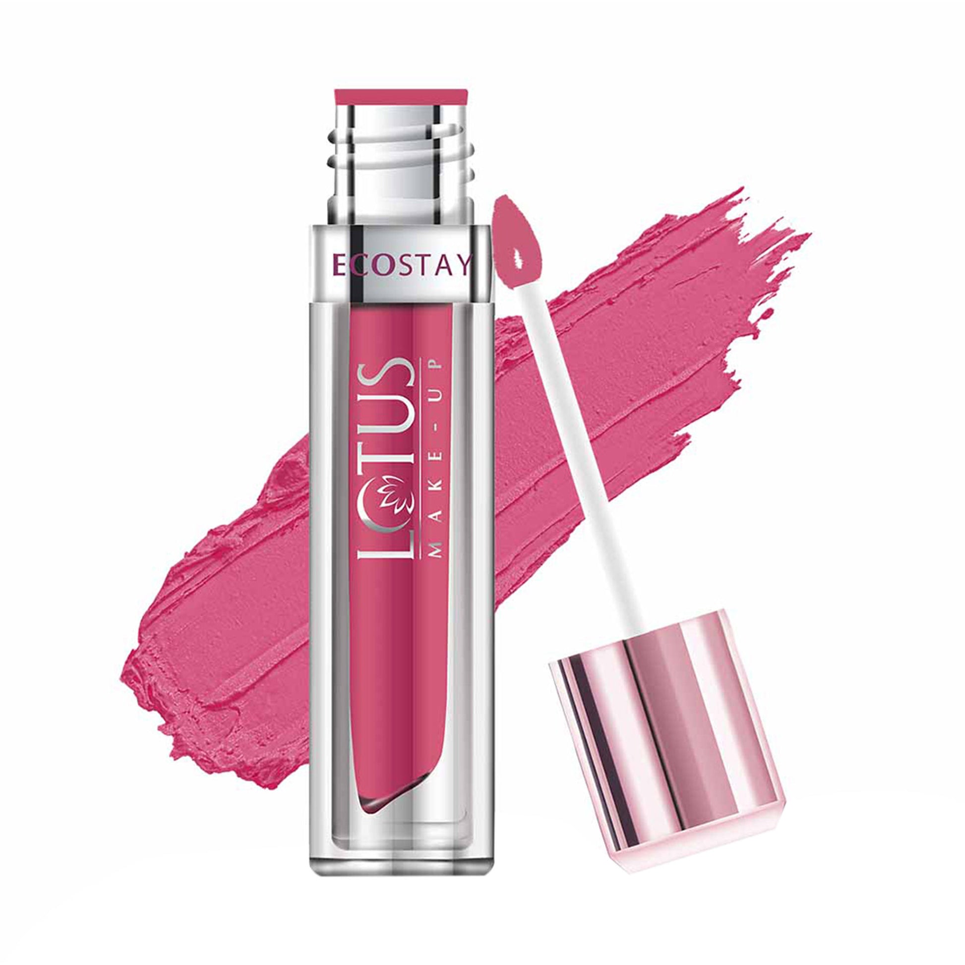 Lotus Make-Up Ecostay Matte Lip Lacquer - Soft Pink