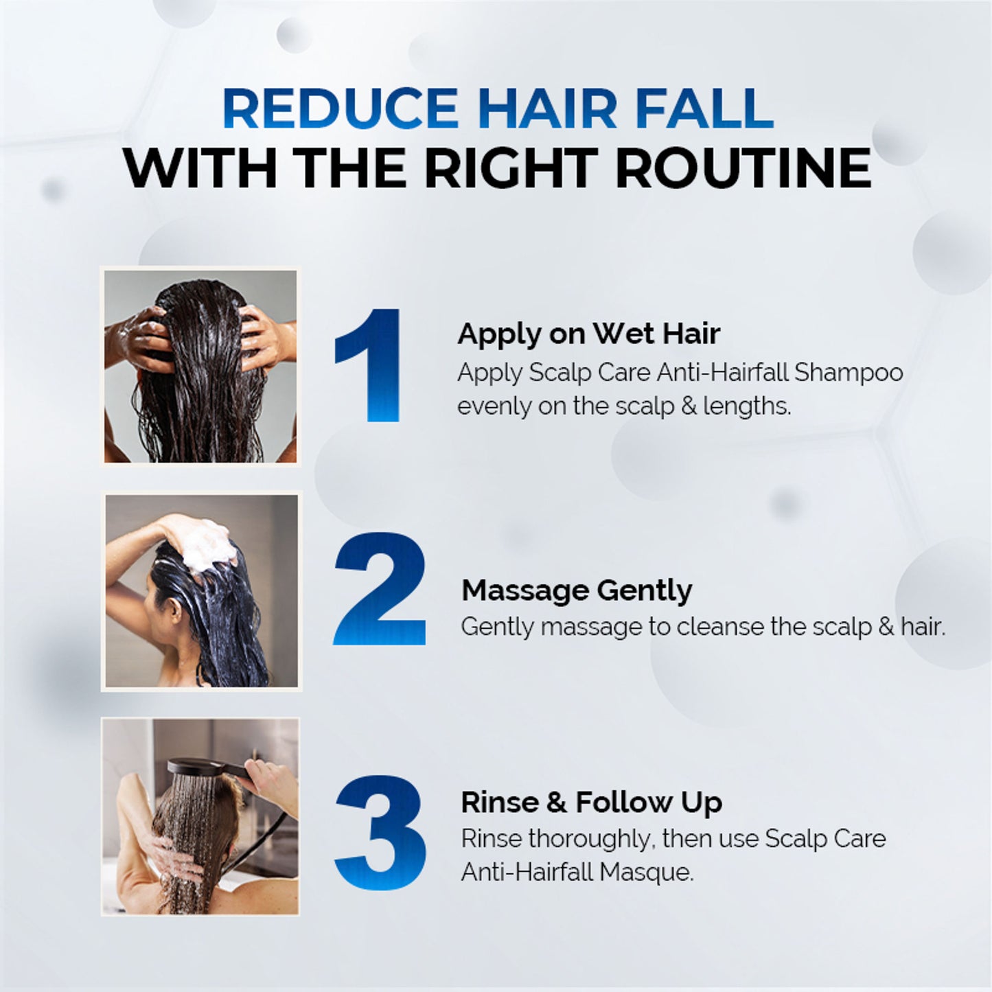 Streax Professional Anti Hairfall Shampoo with Rosemary for Hair Fall Control & Stronger Hair